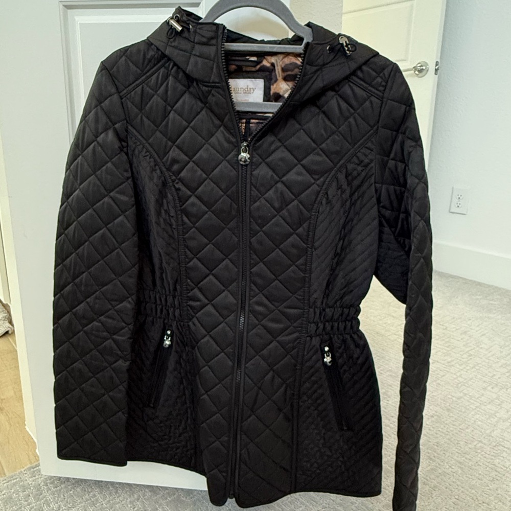 Laundry by Shelli Segal black coat - medium
